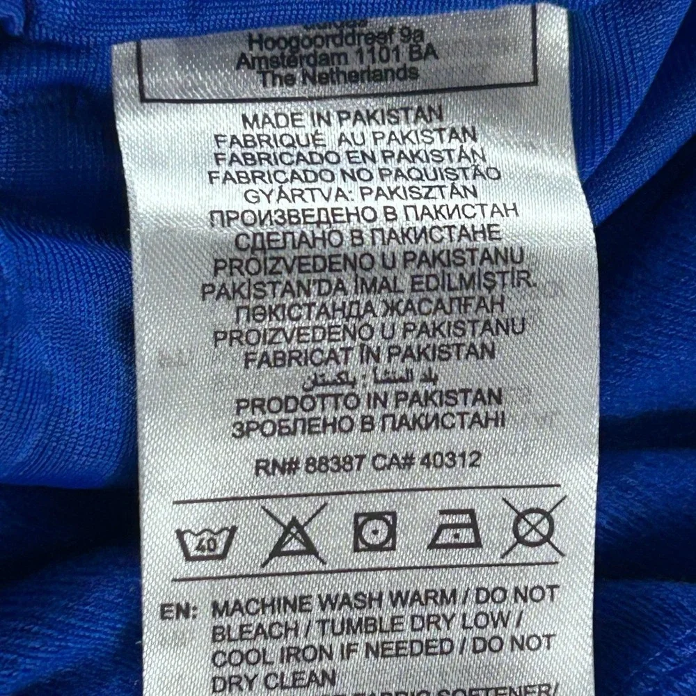 Adidas Mens M 3S‎ TR RT PT Track Pants Team Blue Straight Leg JI8813 Size M NWT
